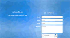 Desktop Screenshot of cryptonewshub.com
